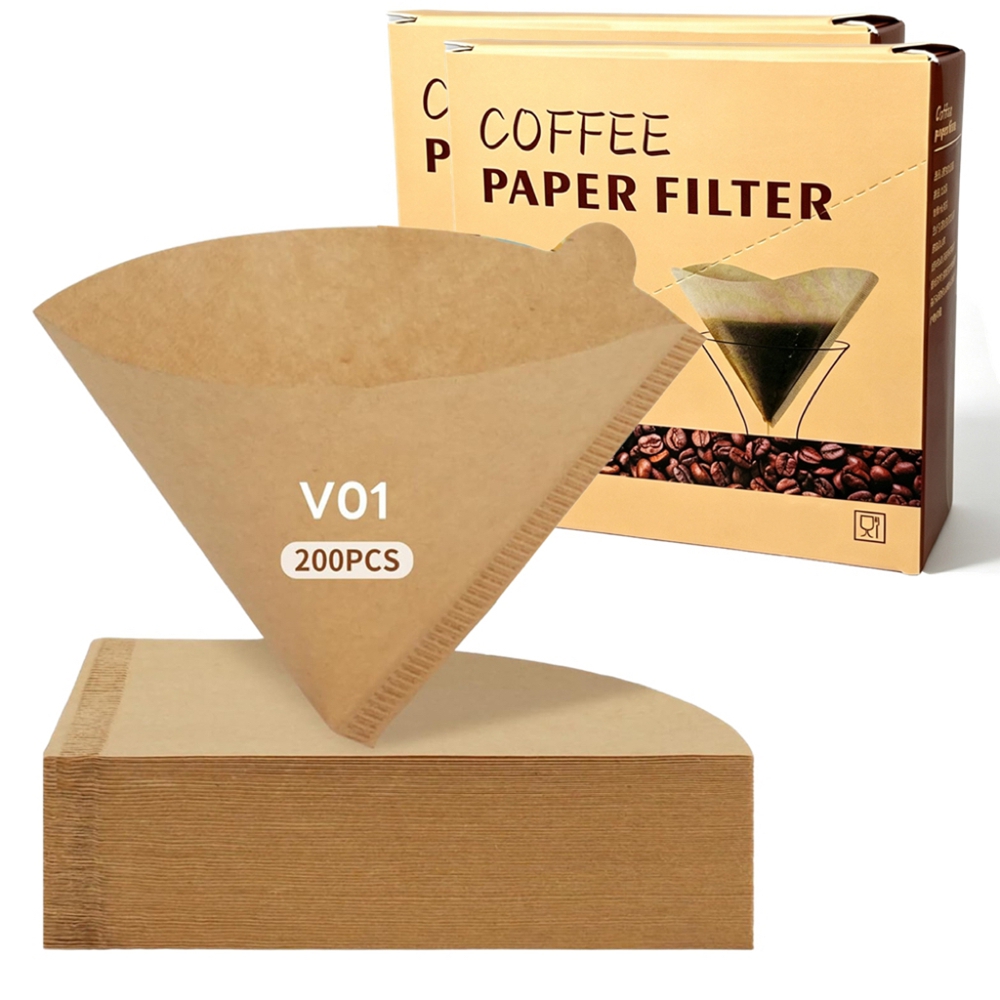 Coffee Equipment Cleaner - Filter Kopi 200 Buah Filter Kopi