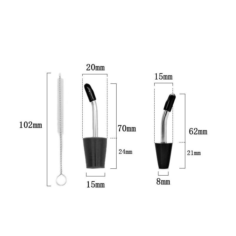 Outdoor Coffee Equipment - Ekstensi Nosel Teko Stainless Steel dengan