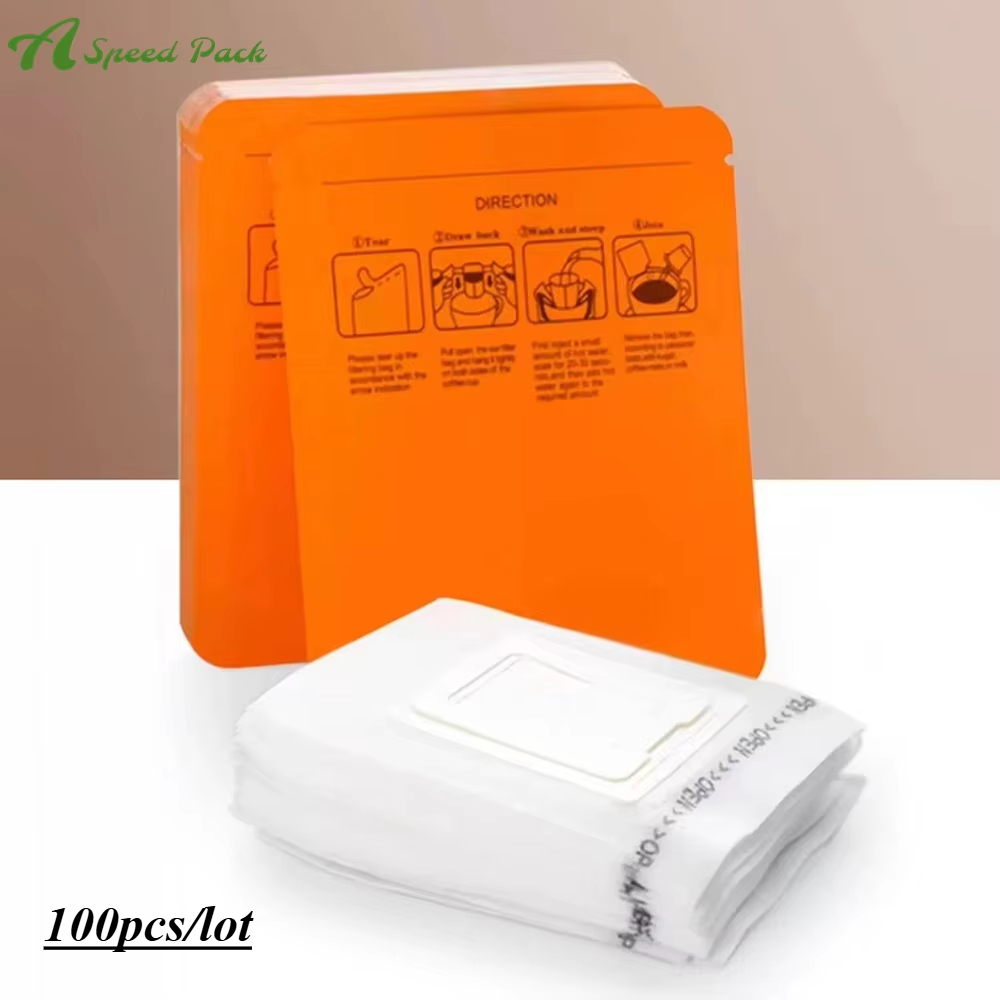 Coffee Equipment Cleaner - 100 Buah Tas Makanan Ringan Sachet