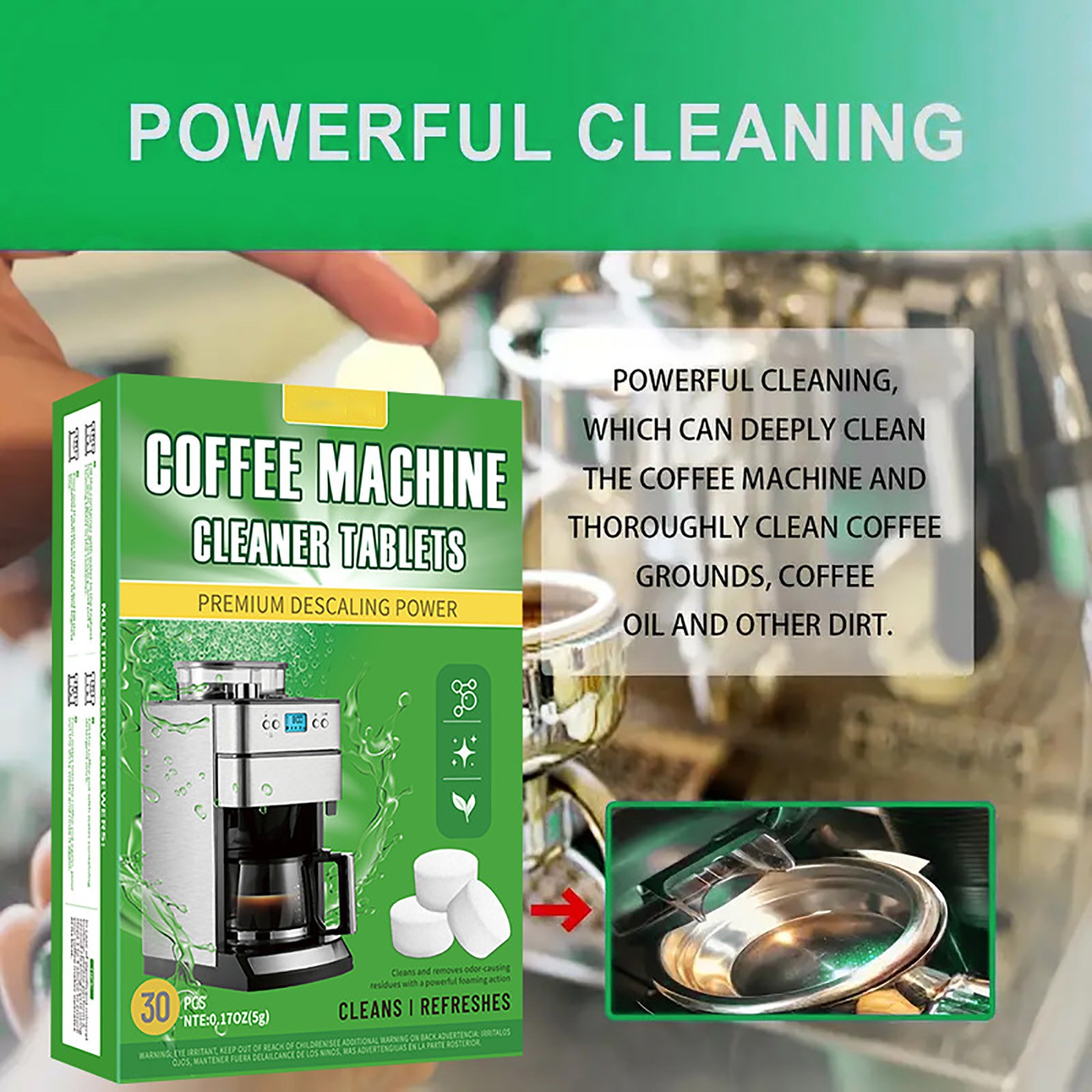 Tablet Pembersih Mesin Kopi Ag - Coffee Equipment Cleaner ulasan dan harga