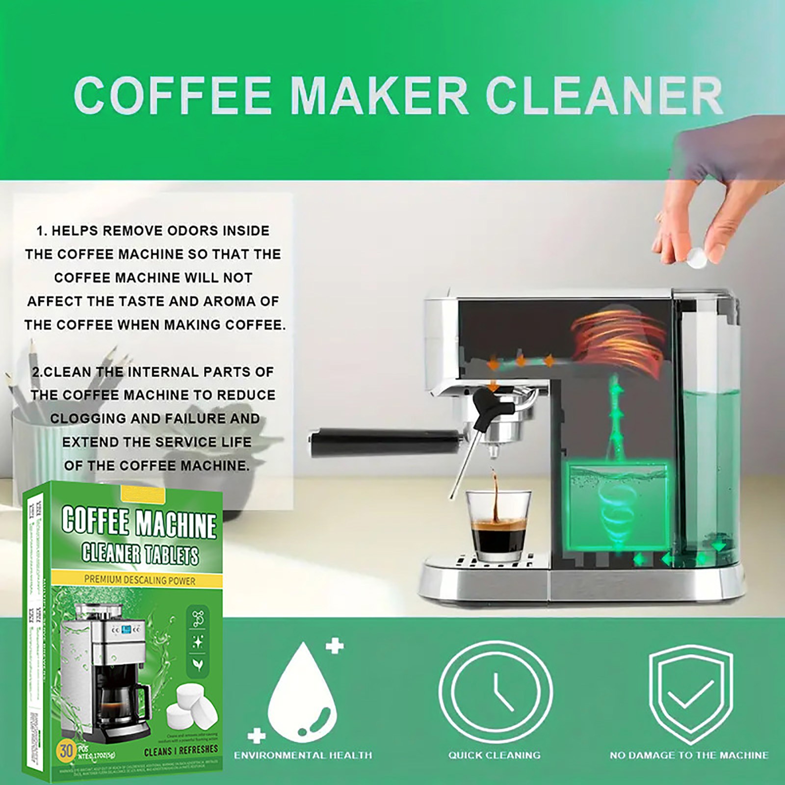 Tablet Pembersih Mesin Kopi Ag - Coffee Equipment Cleaner ulasan dan harga