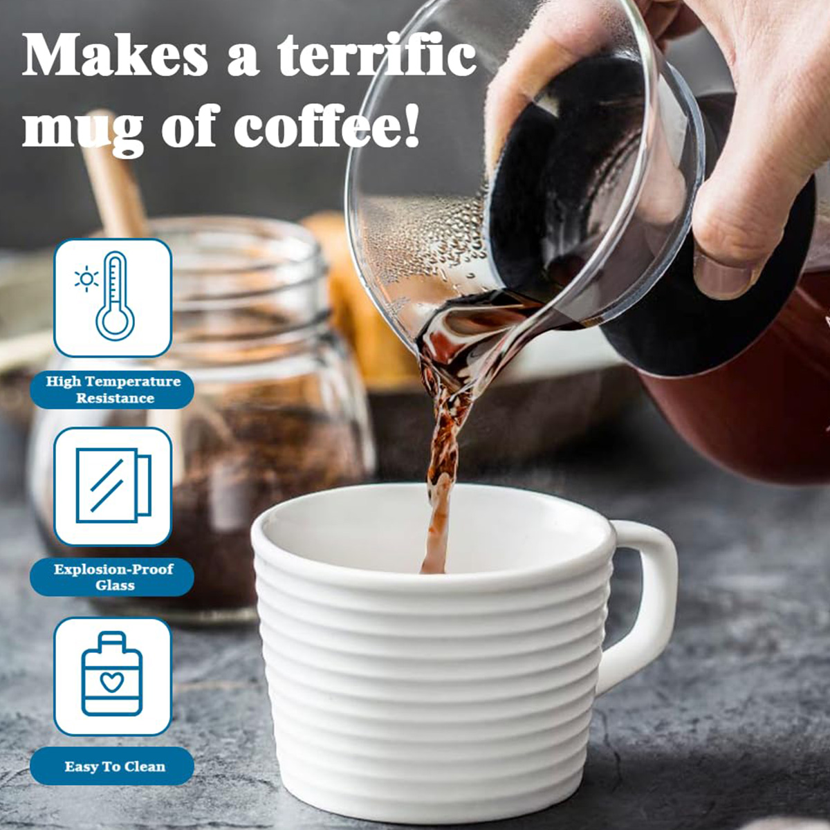 Pembuat Kopi Tuang Leeseph Gla - Coffee Equipment Pour Over ulasan dan harga