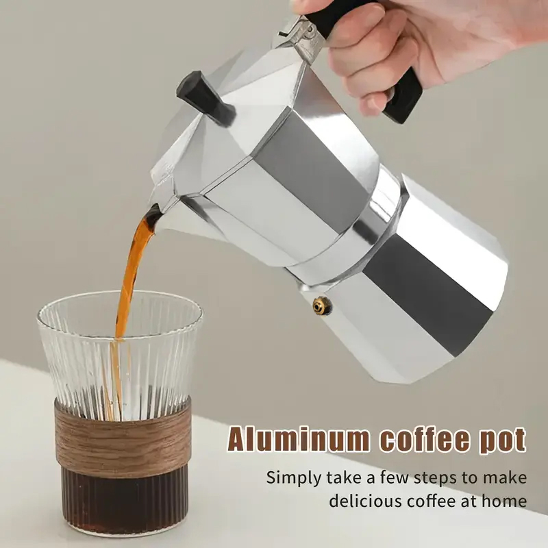 Moka Pot Aluminium Klasik 50-3 - Outdoor Coffee Equipment ulasan dan harga