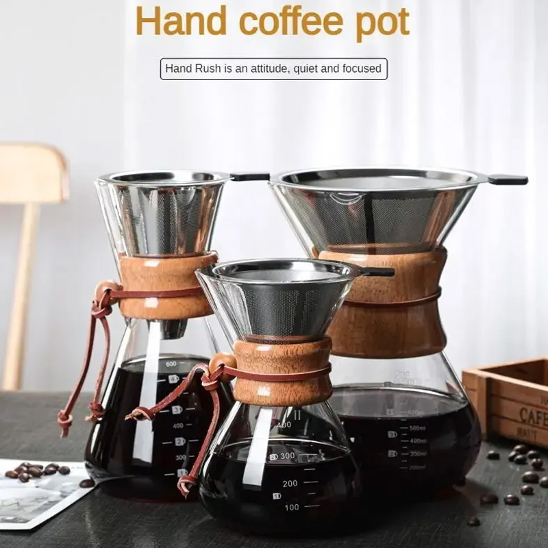 Ketel kopi kaca tangan, ketel  - Coffee Equipment Pour Over ulasan dan harga